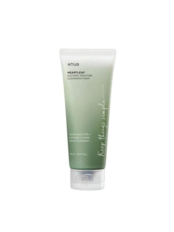 Anua Heartleaf Succinic Moisture Cleansing Foam 150ml