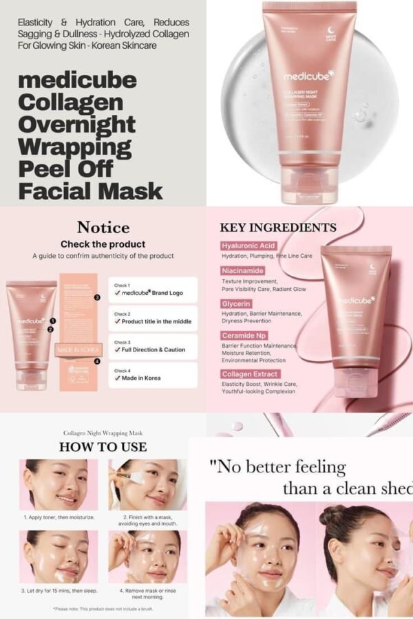 Medicube Collagen Night Wrapping Mask 75ml