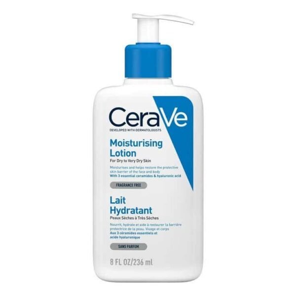 CeraVe Moisturising Lotion || Daily Face & Body Moisturiser for Dry To Very Dry Skin 236ml||473ml