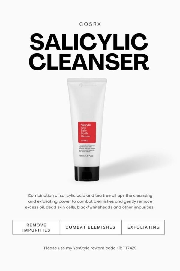 COSRX Salicylic Acid Daily Gentle Cleanser 150ml
