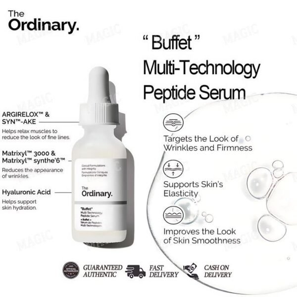 The Ordinary Buffet Multi-Technology Peptide Serum 30ml