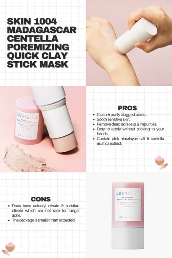 SKIN1004 Madagascar Centella Poremizing Quick Clay Stick Mask 27g