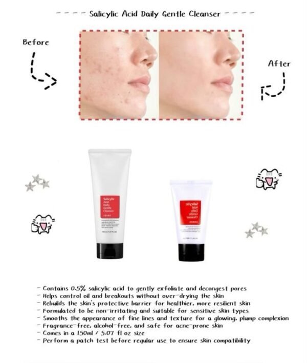 COSRX Salicylic Acid Daily Gentle Cleanser 150ml