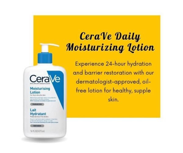 CeraVe Moisturising Lotion || Daily Face & Body Moisturiser for Dry To Very Dry Skin 236ml||473ml