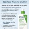 CeraVe Hydrating Cleanser For Normal To Dry Skin With Hyaluronic Acid 236ml || 473ml