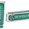 MARVIS Classic Strong Mint Toothpaste Intense Freshness, Plaque Removal, Sparkling White Smile 85ml