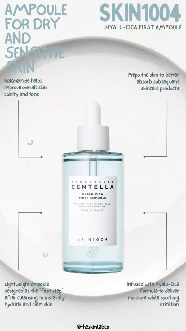 SKIN1004 Madagascar Centella Hyalu-Cica First Ampoule 100ml