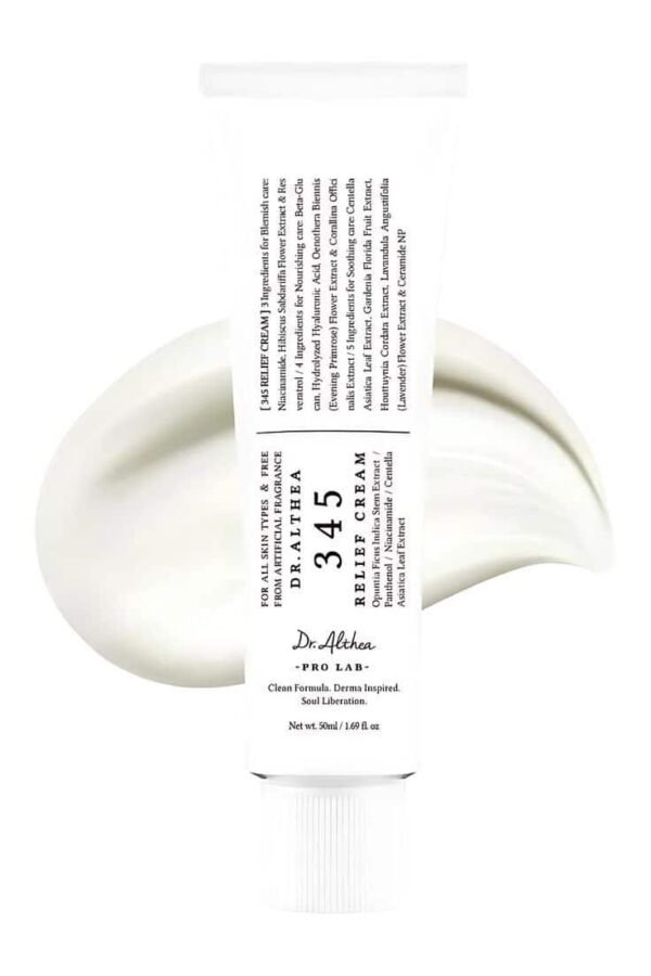 Dr.Althea 345 Relief Cream | Korean Vegan Skin Care for All Skin Types