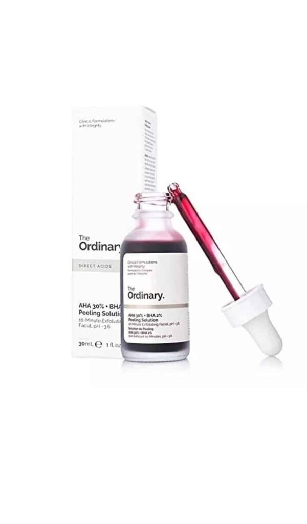 The Ordinary AHA 30% + BHA 2% Peeling Solution - An Advanced-Level Exfoliating Peel 30ml