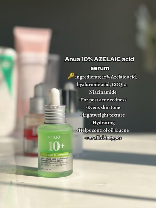 Anua Azelaic Acid 10+ Hyaluron Soothing Serum 30ml