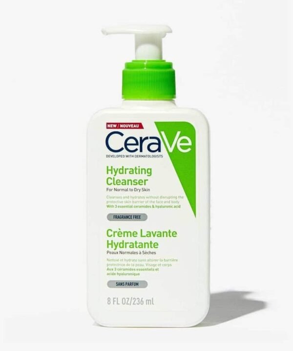 CeraVe Hydrating Cleanser For Normal To Dry Skin With Hyaluronic Acid 236ml || 473ml