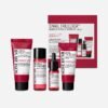 Some by Mi Snail Truecica Miracle Repair Starter Kit - Includes Toner + Serum + Gel Cleanser + Cream - For Daily Repair Travel Skin Care - Set Of 4 Gift Set