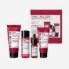 Some by Mi Snail Truecica Miracle Repair Starter Kit - Includes Toner + Serum + Gel Cleanser + Cream - For Daily Repair Travel Skin Care - Set Of 4 Gift Set